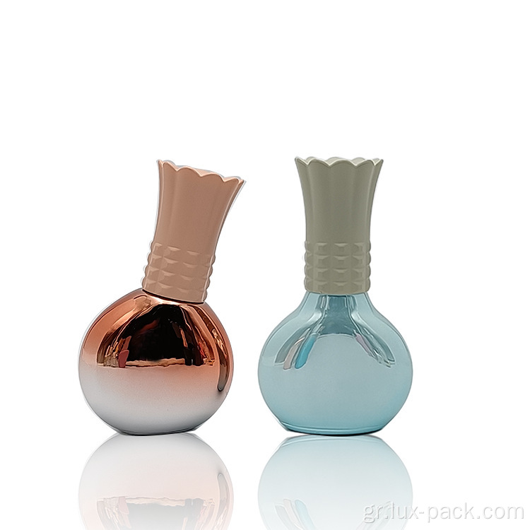 15ml διαφανές κενό γυάλινο μπουκάλι βερνίκι νυχιών