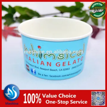 Top quallity ice cream cup with paper lid