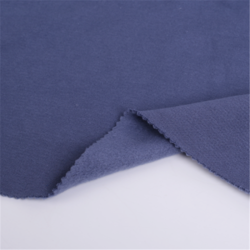 100% Polyester Terry Sweater Solid Fleece Knitted Fabrics