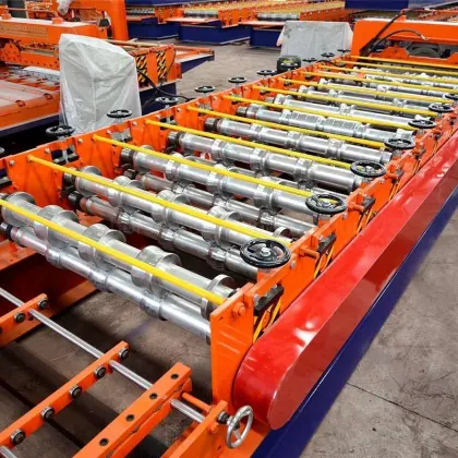 oem professional cnc metal profiles waved panl roll hongyuan rool forming machine equipment