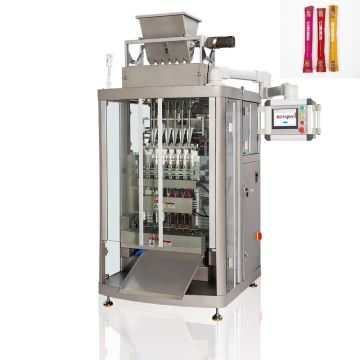Machine d'emballage multi-lignes VFFS
