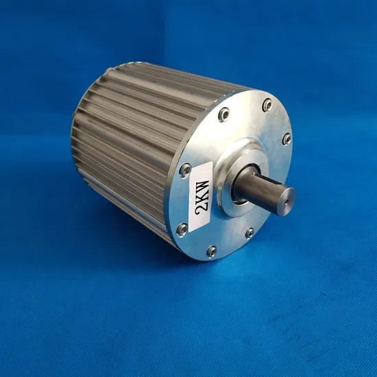 2KW single shaft low RPM generador