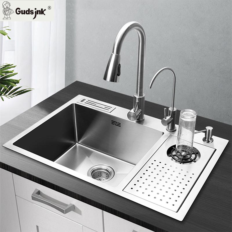 stainless steel kitchen sink