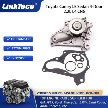 Linkteco Timing Belt Kit Water Pump for Toyota Camry LE Sedan 1987-2001