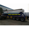 45m3 Bulk bushe foda mai tarkace trailers