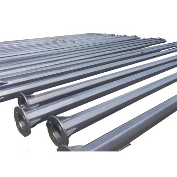 Octagonal 12 Meter Road Street Light Pole Galvanization