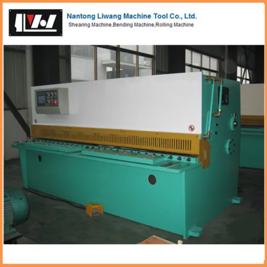 QC12Y-6X2500 steel sheet shearing machine