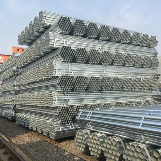 ASTM A53 Hot-Dipped Galvanized Steel Pipe for Water-Pipe