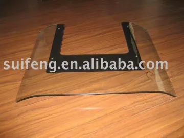 range hood glass/chimney glass/curve glass