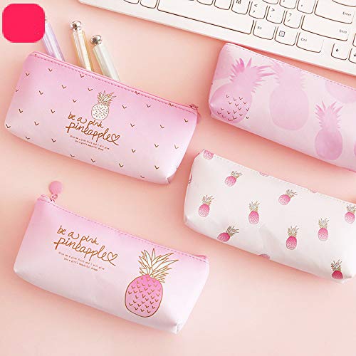 Pineapple Pu Pencil Case 3 Pineapple Pu Pencil Case 3