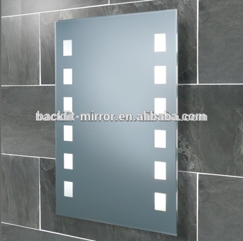 CE/UL IP44 Hotel Backlit led bathroom smart mirror