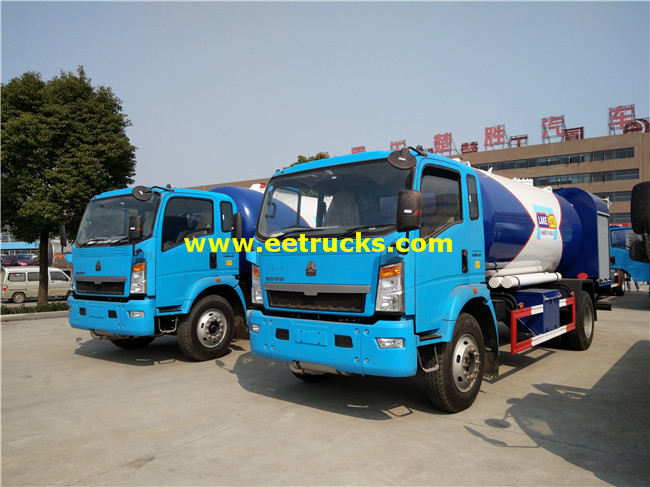 4x2 Propane Filling Trucks