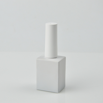 Customizable Cosmetic Packaging: 10ml & 15ml Empty Glass Nail Polish Bottles with Lids and Brushes