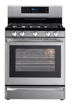 Energy saving 5-burenr gas stove with oven