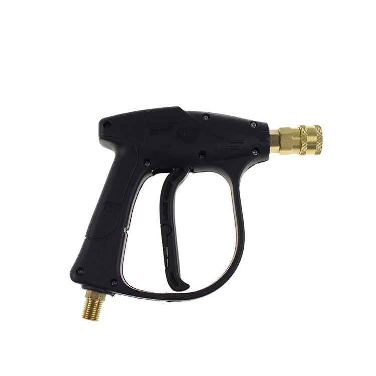 Durable pressure washer gun with adjustable wand