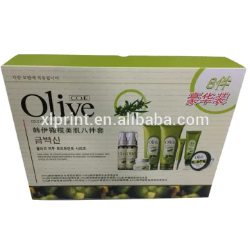 luxury paperboard base cardboard packaging box PVA tray custom