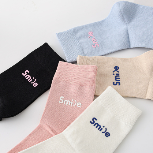 Якасныя жаночыя баваўняныя панчохі ў розных колерах