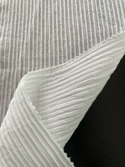 100% cotton dobby stripe woven fabrics for lady's shirt and dress