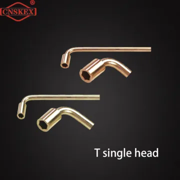 non sparking Wrench Socket L-Type Al-cu 6mm