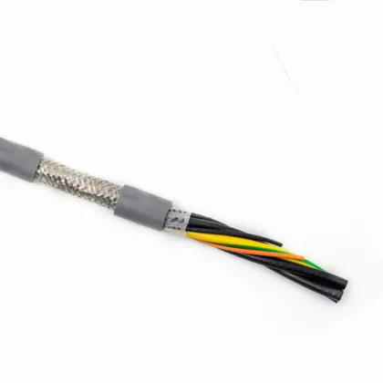 Oil Resistant Shielded Polyurethane PUR Shielded Cable
