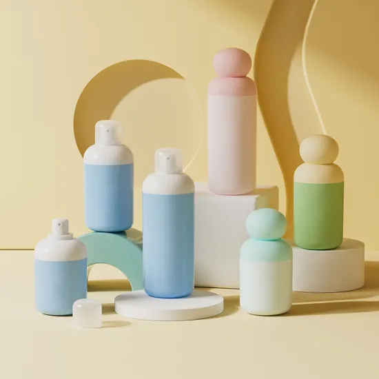 Luxury White Yellow Hair Conditioner & Skincare Packaging Solutions