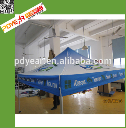 Custom printed canopy tent on sale