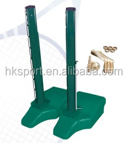 Mobile Green Aluminum Tennis Net with Post