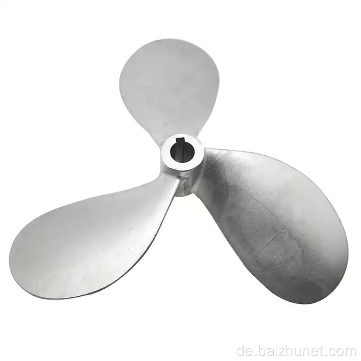 Investmentgastprodukte Edelstahlpropeller -Fan