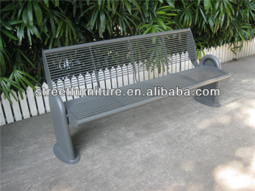 Metal decorative bench seats iron park bench seat design