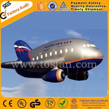 inflatable plane inflatable airship helium balloon F2015