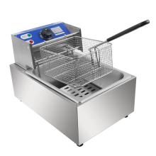 Commercial single cylinder electric fryer