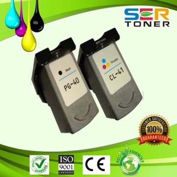 PG40 CL41 Ink Visible Remanufactured Ink Cartridge for Canon Cartridges 40 41