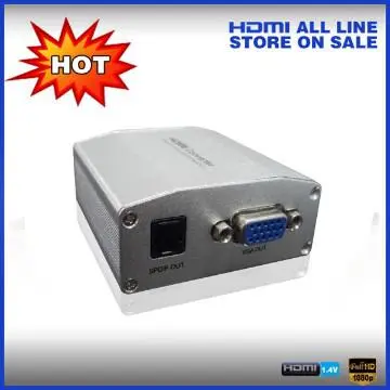 HDMI converter HDMI to VGA converter box