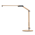 LEDER gele decoratieve bureaulamp