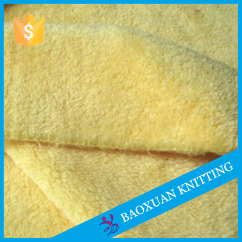 Two side brushed one side anti-pilling polar fleece