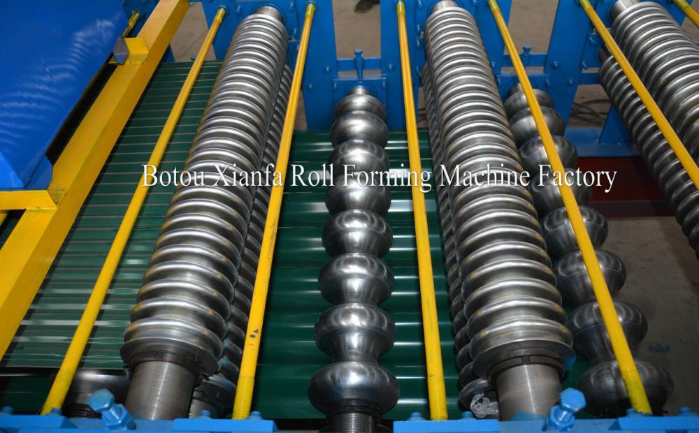 Corrugated Metal Sheet Double Layer Rolling Machine