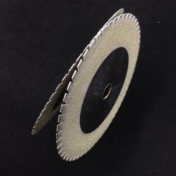 250mm Electroplated Diamond/CBN Cutting Blade for Automotive Rubber Seal Cutting