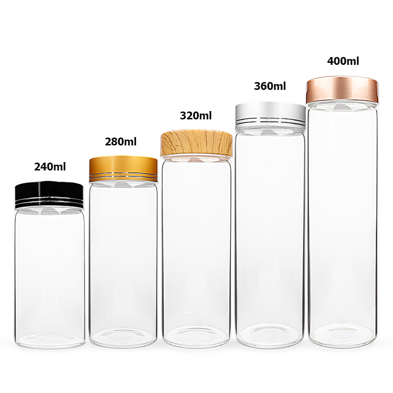 Borosilicate Glass Jar With Cap