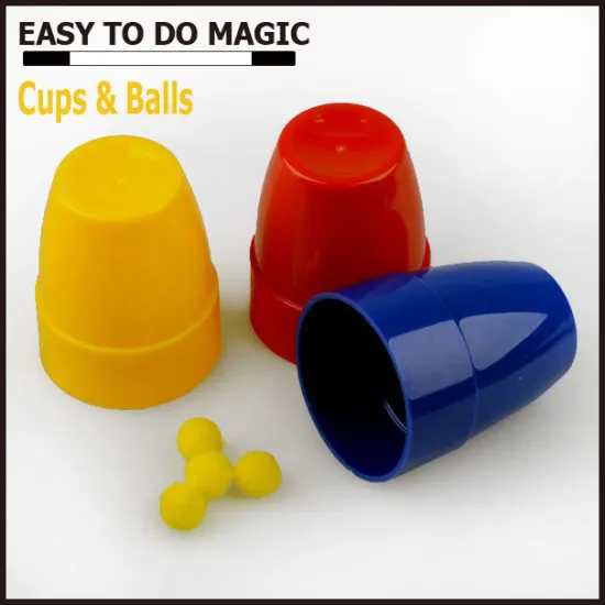 Promotional gift magic toys Cups & Balls