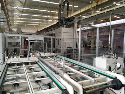 Der Metallbinder-Roboter (2) The Metal Truss robot (2)