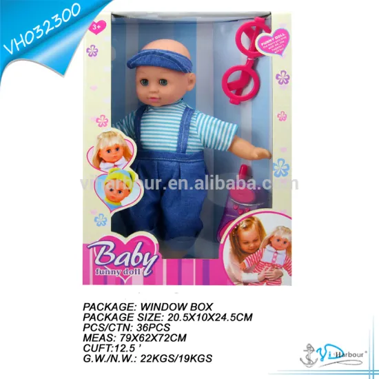 2016 China Vinyl And Boy Plush Doll Toy