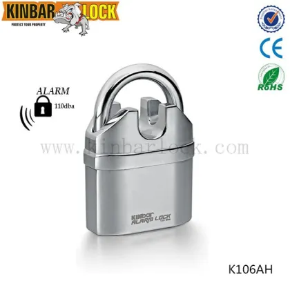Home alarm lock siren padlock