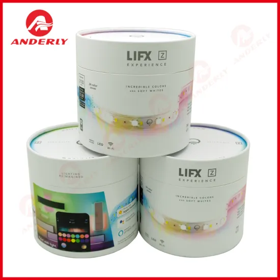 LED Light Electronic Product Paper Tube Packaging
