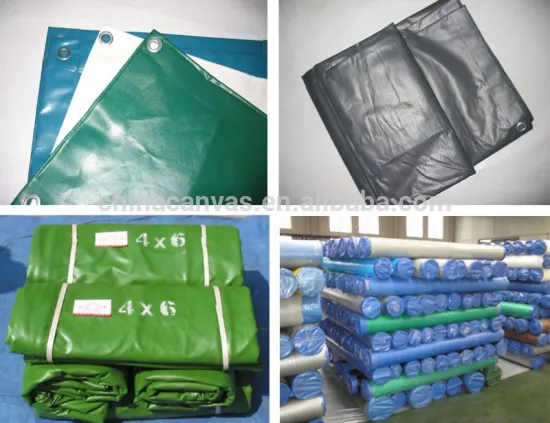 green color canvas HDPE tarpaulin
