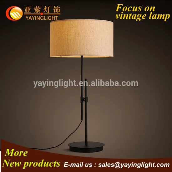 fancy table lamp, modern minimalist bedroom living room wrought Iron table lamps