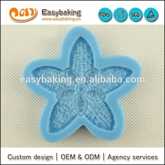 Customized seastar soap mold silicone