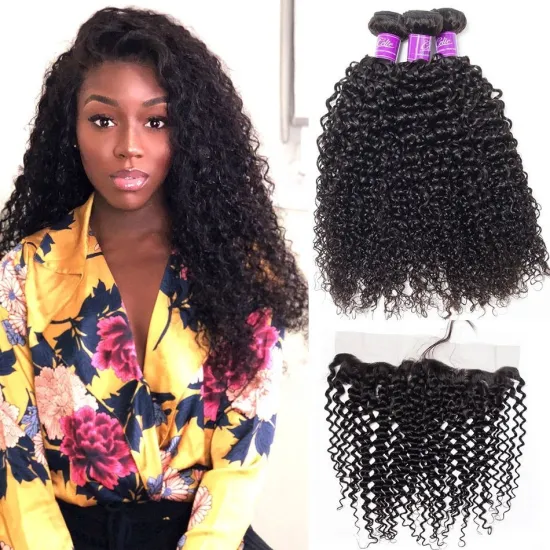 Celie Curly Wave 100 Human Hair Grade 9A Cheap Virgin Brazilian Curly Human Hair Weave, Wholesale Human Hair