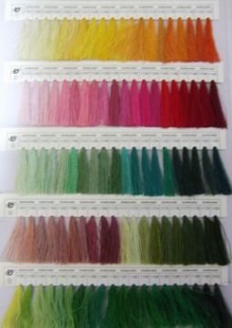 Embroidery Color Card
