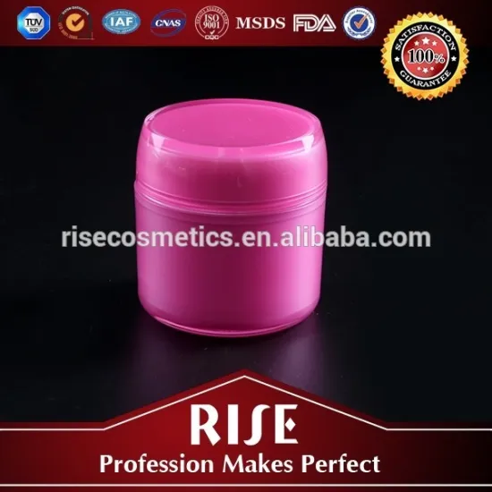 plastic bottle pp cream jar