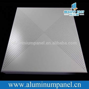 Building material square aluminum ceiling tiles clip-in, lay-in, lay-out